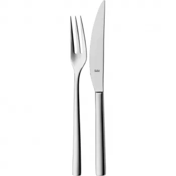 SILIT Trend Steakbesteck-Set, 12-teilig, Edelstahl
