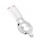 LEIFHEIT ComfortLine Glasöffner 103135 – Müheloser Twist-Assist, verstellbarer Griff, spülmaschinenfest, Weiß/Grau
