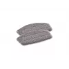 Leifheit CleanTenso Ersatz-Mikrofasertücher, 2er-Pack, Weiß