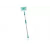 LEIFHEIT Fliesen- und Badbürste mit Teleskopstiel 93-150 cm Badreiniger Micro Duo