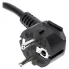 DELTA PD-4/R10 4-fach Steckdosenleiste mit 10m Kabel, Schwarz