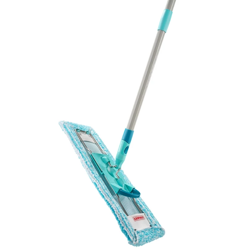 LEIFHEIT Profi XL Super Soft Bodenbesen mit klappbarem Stiel, 42 cm