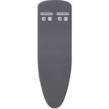 LEIFHEIT Thermo Reflect Bügelbrettbezug S/M Schwarz 125x40cm
