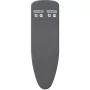 LEIFHEIT Thermo Reflect Bügelbrettbezug S/M Schwarz 125x40cm