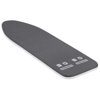 LEIFHEIT Thermo Reflect Bügelbrettbezug S/M Schwarz 125x40cm