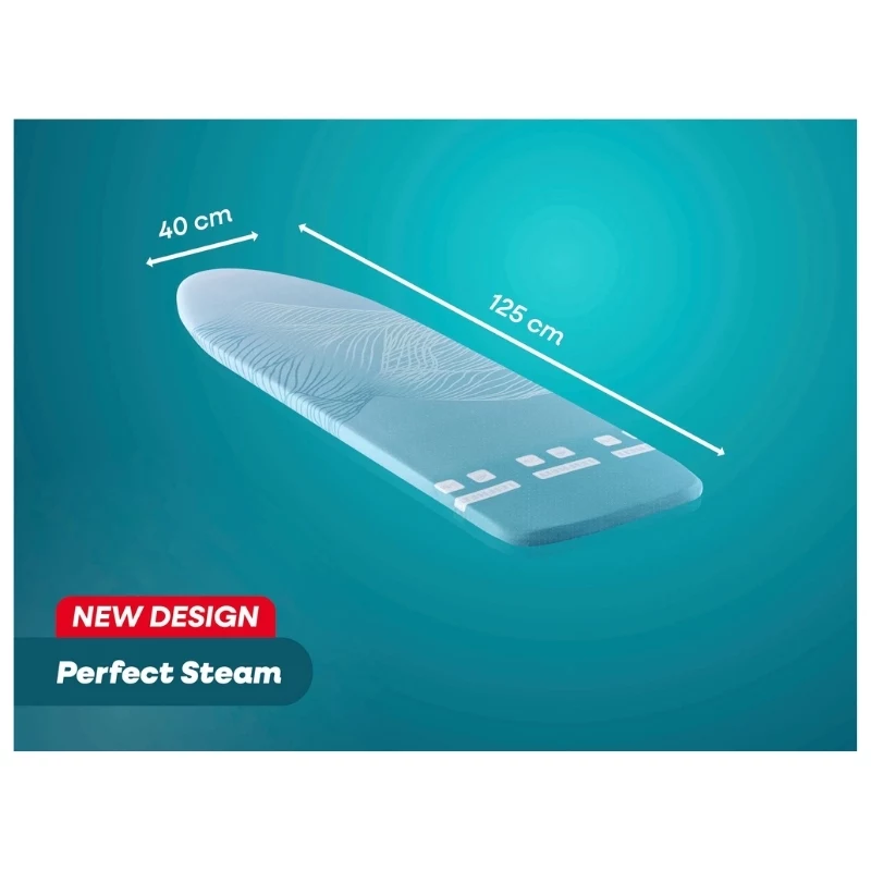 LEIFHEIT Bügelbrettbezug Perfect Steam Air Board Express S/M 125x40cm
