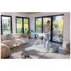 LEIFHEIT Air Board M Compact Plus Bügelbrett 120x38cm mit Thermo-Reflect Technologie
