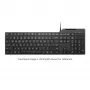 Lenovo USB-A Kabelgebundene Smartcard-Tastatur 5000-US Englisch 4Y41U13312