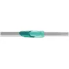 LEIFHEIT Clean Twist Set Spin-Mopp mit Eimer – Mikrofaser-Flachmopp, Teleskopstiel, 33 cm Kopf, 20 L Eimer, Türkis/Grau