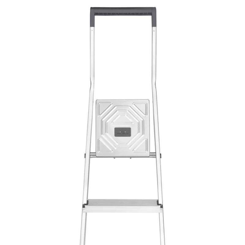 Hailo L40 StandardLine 4-stufige Aluminium-Stehleiter mit Sicherheitsbügel, 150 kg, EN 131