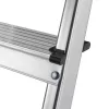 Hailo L40 StandardLine 4-stufige Aluminium-Stehleiter mit Sicherheitsbügel, 150 kg, EN 131