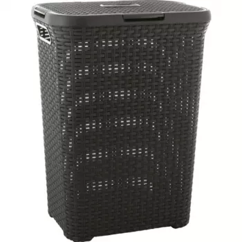Curver Style 60L Wäschebox Dunkelgrau