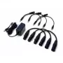 TC Helicon Singles Connect Kit - 3 x 15 cm Instrumenten-Patchkabel für Effektpedale