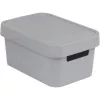 CURVER Infinity Recycled 4,5L Aufbewahrungsbox 27x19x12 cm Grau