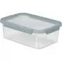 CURVER Smart Eco Fresh rechteckiger Lebensmittelbehälter 5L transparent mit grünem Deckel