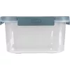 CURVER Smart Eco Fresh rechteckiger Lebensmittelbehälter 5L transparent mit grünem Deckel