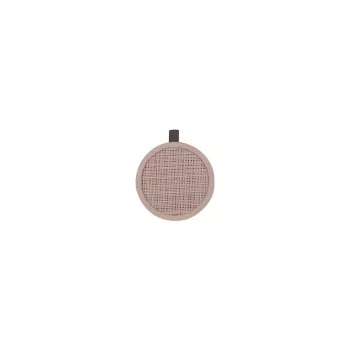 CURVER Jute Runder Aufbewahrungskorb mit Deckel 2L Rosa 17x13cm