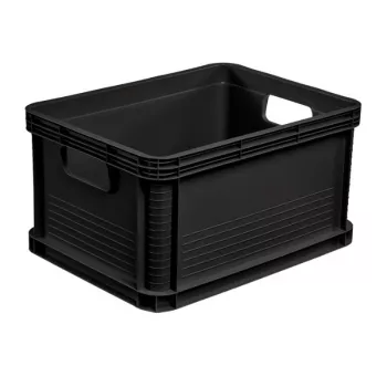 keeeper Robert Transportbox 20L, 40 x 30 x 22 cm, Graphite, Tragfähigkeit bis zu 30 kg