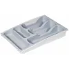 CURVER Besteckkasten 30 x 42 x 6,4 cm, Grau