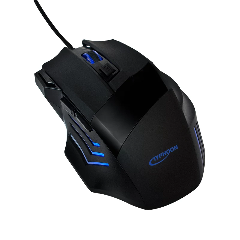 TYPHOON TI019 Gaming-Combo-Set, Maus + Mauspad