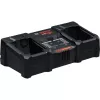 Bosch EXAL18V2-320 (C) Doppel-Schnellladegerät für 18V Li-Ion Akkus, 16A, Active Air Cooling, Bluetooth-fähig