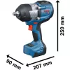 Bosch GDS18V-1400 BITURBO Brushless 3/4 inch Akku-Schlagschrauber (Solo, L-Boxx)