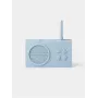 Lexon Tykho 3 tragbarer FM-Radio & Bluetooth-Lautsprecher Hellblau