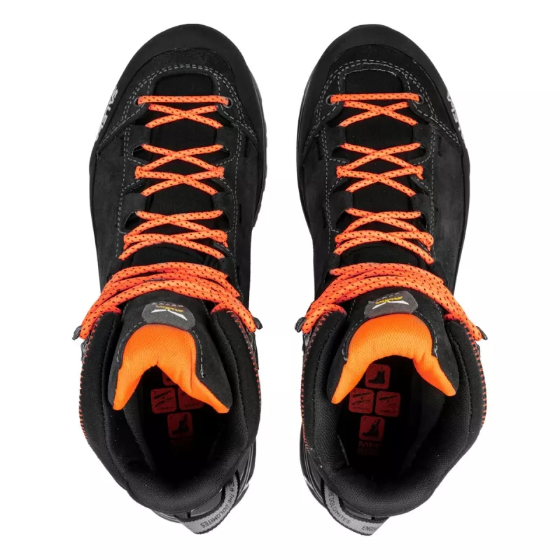 Salewa Herren MTN Trainer 2 Mid GTX Wanderschuhe - Onyx/Schwarz - UK 12