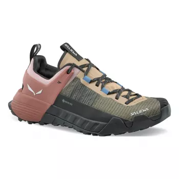 SALEWA Damen Wildfire Quick GTX Zustiegsschuhe Red Plum/Black UK 5
