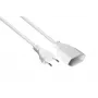 Kabelmeister SK0300-W010 Euro-Verlängerungskabel, Typ C Stecker auf Euro-Buchse, 1 m, 0,75 mm², Weiß