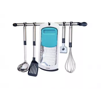 LEIFHEIT Profi Series Kleiner Spätzlehobel Spätzle Reibe, Edelstahl, Weiß/Grün