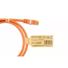 Kabelmeister Cat.7 S/FTP Patchkabel, RJ45, TPE halogenfrei, Orange, 3m