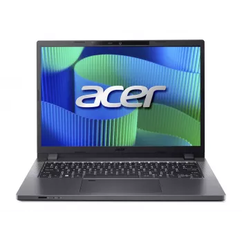Acer TravelMate P2 TMP214-55-G2 14 inch WUXGA Business-Laptop, Intel Core 5 120U, 32GB RAM, 512GB SSD, Wi-Fi 6E, Windows 11 Pro, Schwarz