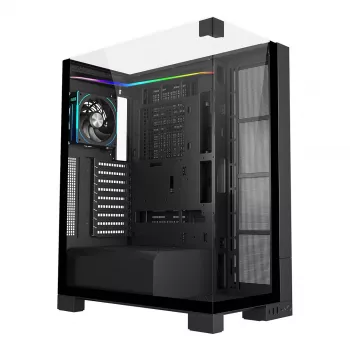 FSP U691-BP Ultra Tower E-ATX PC-Gehäuse, ohne Netzteil, Schwarz