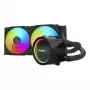 FSP AE24-B 240 mm ARGB All-in-One CPU-Flüssigkeitskühler, LGA1851/AM5, Schwarz