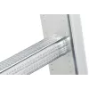 Hailo ProfiStep uno 7106-007 Aluminium-Anlegeleiter, 7 Sprossen, max. Arbeitshöhe 2,70 m, Silber