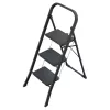 HAILO K44 StandardLine Klapptritt, 3 Stufen, Sicherheitsbügel, Schwarz, 150 kg