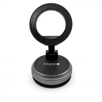 Evelatus Premium Magnetische Drehbare Handy-Autohalterung Schwarz