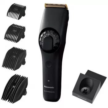 Panasonic ER-DGP90 Professioneller Haarschneider mit Linearmotor und 3 Aufsteckkämmen