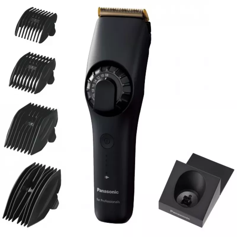 Panasonic ER-DGP90 Professioneller Haarschneider mit Linearmotor und 3 Aufsteckkämmen