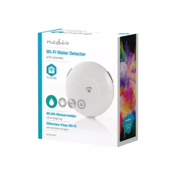 NEDIS SmartLife Wi-Fi Wassermelder WIFIDW10WT Weiß