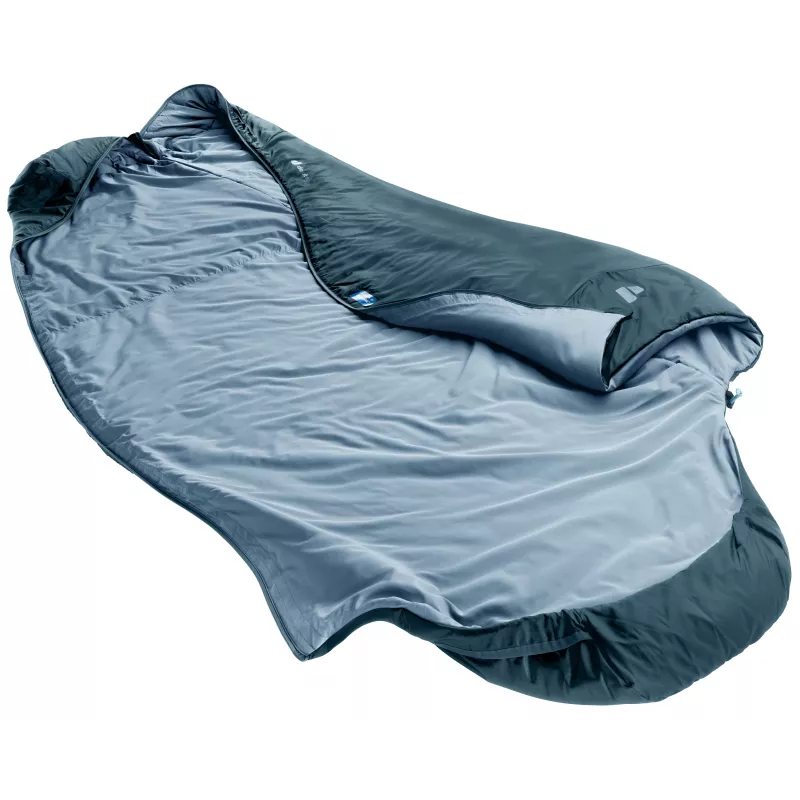 Deuter Dreamlite EL 10C/50F Kunstfaserschlafsack (200 cm) - Nautic/Breeze