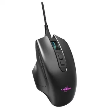 Hama uRage Reaper 410 kabelgebundene optische Gaming-Maus, 12000 DPI, 6 programmierbare Tasten, RGB, Schwarz