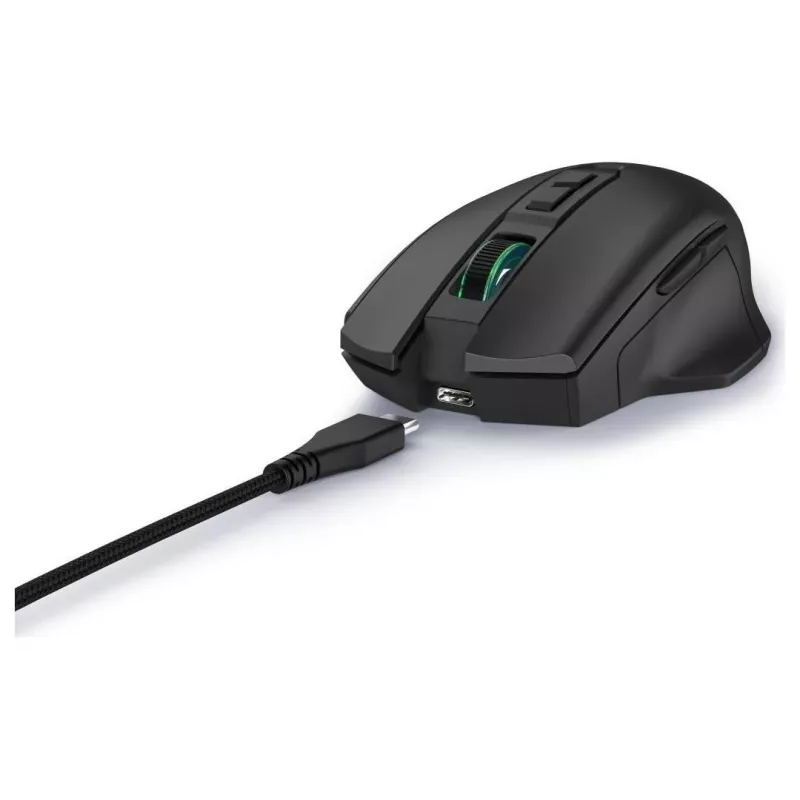Hama uRage Reaper 410 kabelgebundene optische Gaming-Maus, 12000 DPI, 6 programmierbare Tasten, RGB, Schwarz