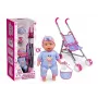 ARTYK Puppe Natalia - Baby mit Kinderwagen 30 cm