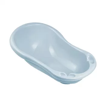 KEEEPER Wiktoria Pure Babybadewanne 84cm, 84 x 49 x 29 cm, Blau