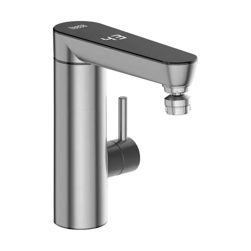 TEESA TSA4111 Durchlauferhitzer Wasserhahn – Chrom Metall Stehend