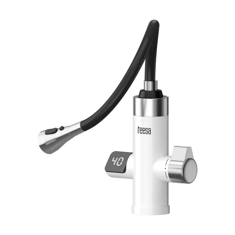 TEESA TSA4112 Durchlauferhitzer Küchenarmatur mit flexiblem Auslauf