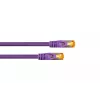 KABELMEISTER Cat.7 S/FTP Patchkabel, RJ45, 2m, Violett, halogenfreies TPE