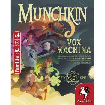 PEGASUS Munchkin Vox Machina - Critical Role Kartenspiel